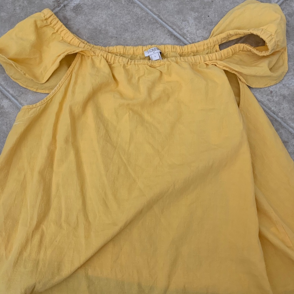 J.Crew Off the Shoulder Blouse